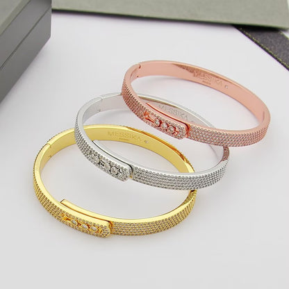 [Ornora Jewelry]Move Noa Full Pavé Diamond Bangle Bracelet