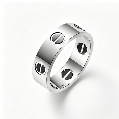 [Ornora Jewelry]LOVE RING 5.5MM NO DIAMONDS  CERAMIC