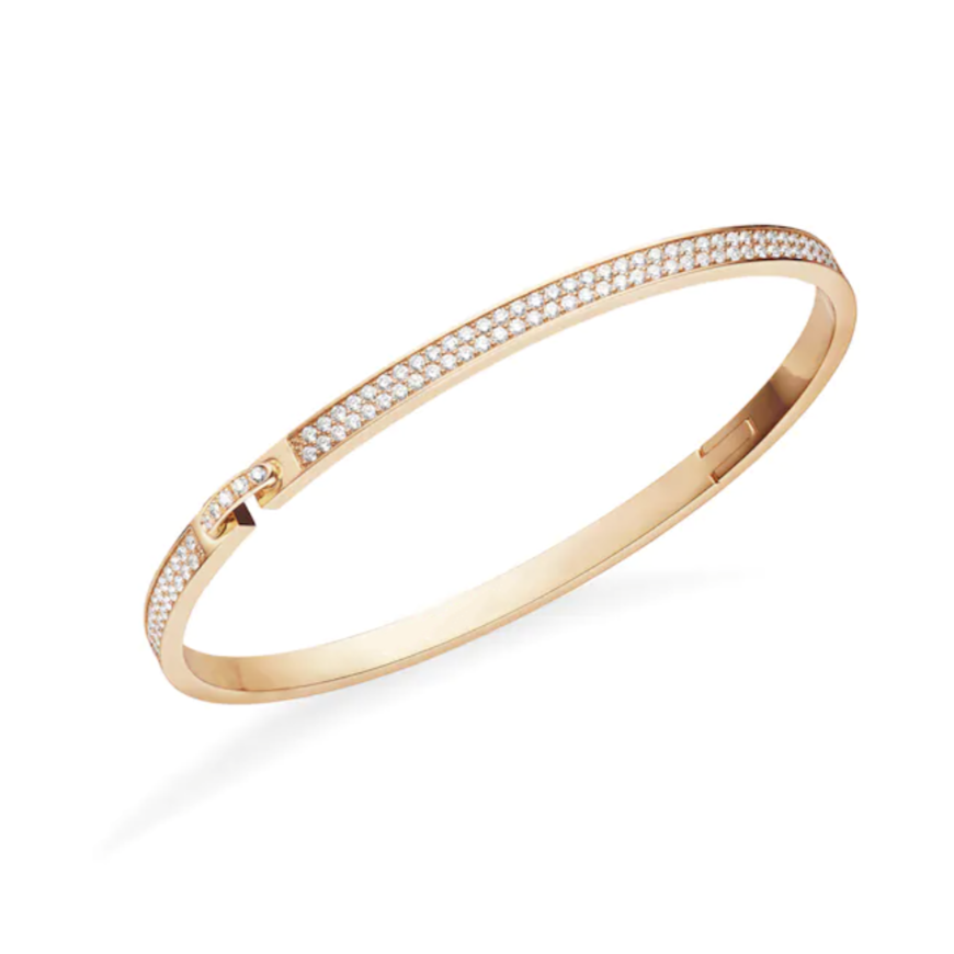 [Ornora Jewelry]LIENS VIDENCE DIAMOND PAVED BRACELET