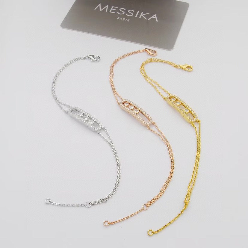 [Ornora Jewelry] Move Classique pavé bracelet
