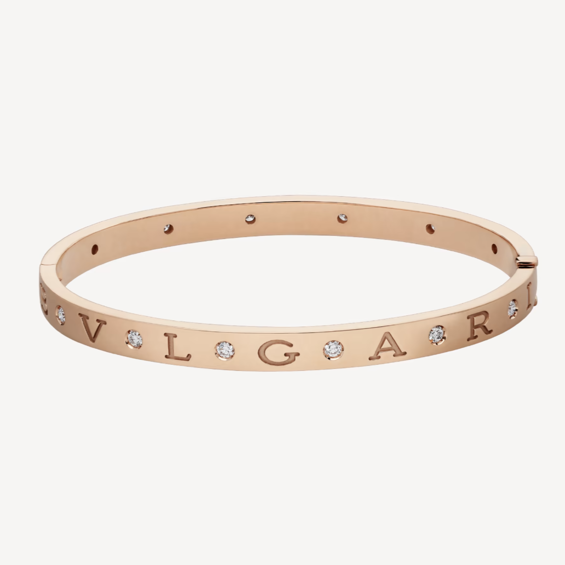 [Ornora Jewelry]ZERO 1 PINK GOLD 12 DIAMONDS BRACELET