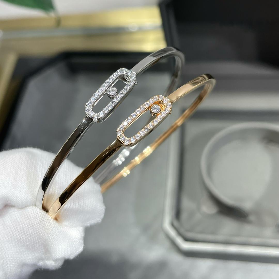 [Ornora Jewelry]Move Uno pavé flex bangle medium