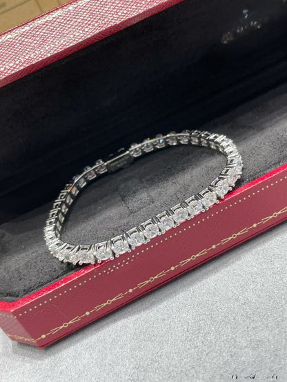[Ornora Jewelry]TENNIS BRACELET WITH FULL DIAMOND SETTING