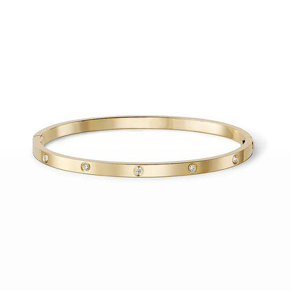 [Ornora Jewelry]LOVE BRACELET 3.65MM 10 DIAMONDS