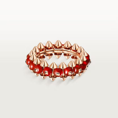[Ornora Jewelry]CLASH 7.9MM AGATE CHALCEDONY RING