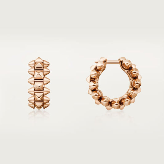 [Ornora Jewelry]CLASH MINI HOOP EARRINGS