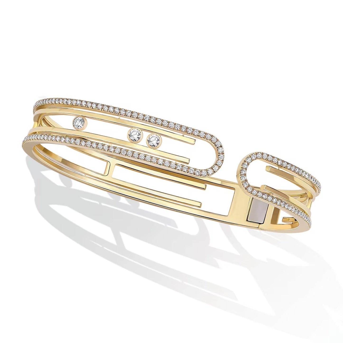 [Ornora Jewelry]MOVE 10TH PAVED DIAMOND BRACELET