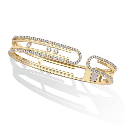 [Ornora Jewelry]MOVE 10TH PAVED DIAMOND BRACELET