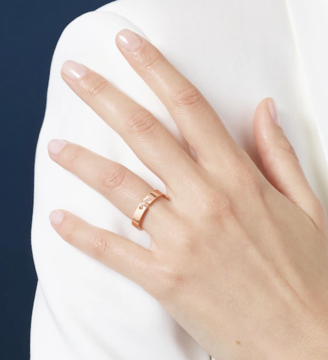[Ornora Jewelry]ALLIANCE LIENS VIDENCE DIAMOND 4MM RING