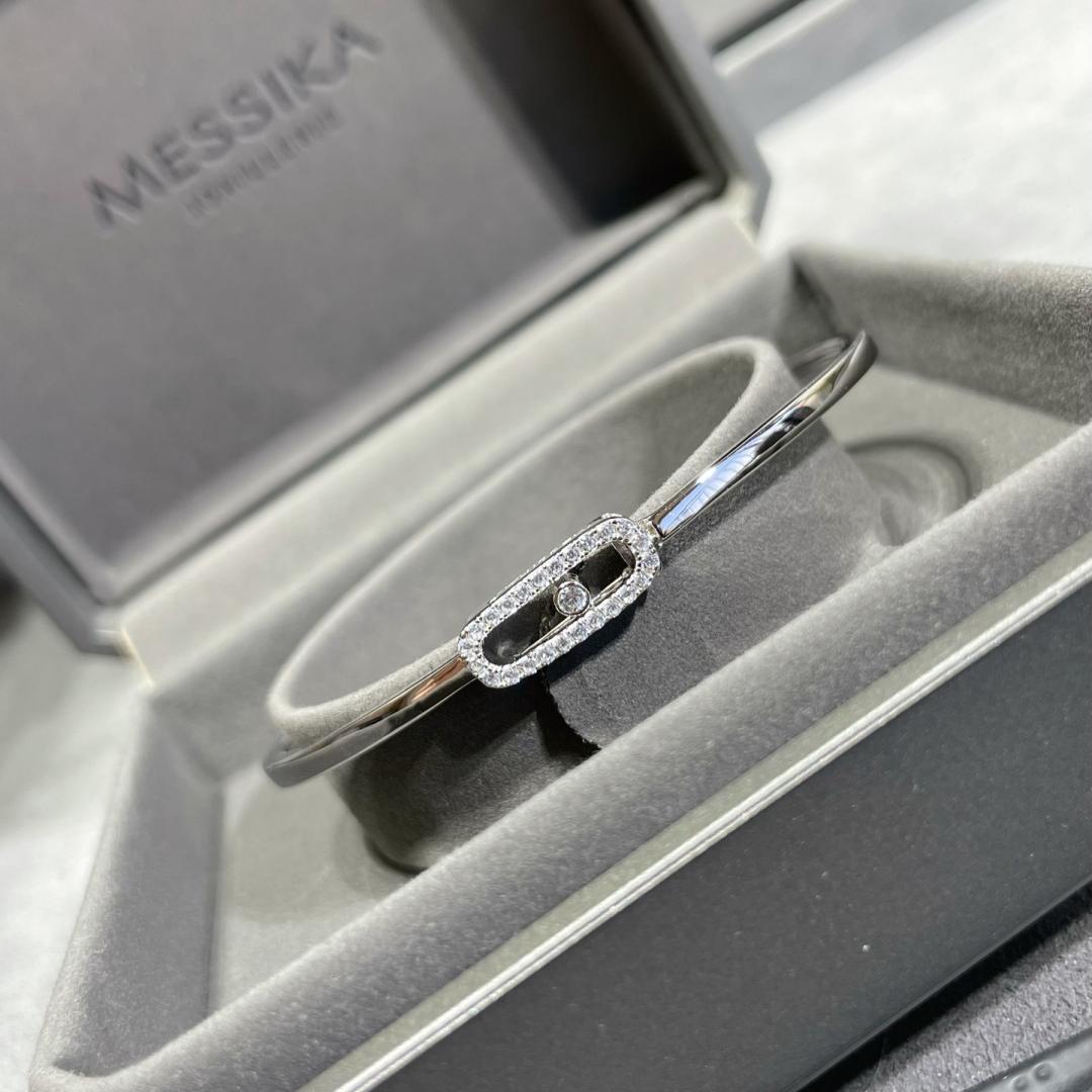 [Ornora Jewelry]Move Uno pavé flex bangle medium