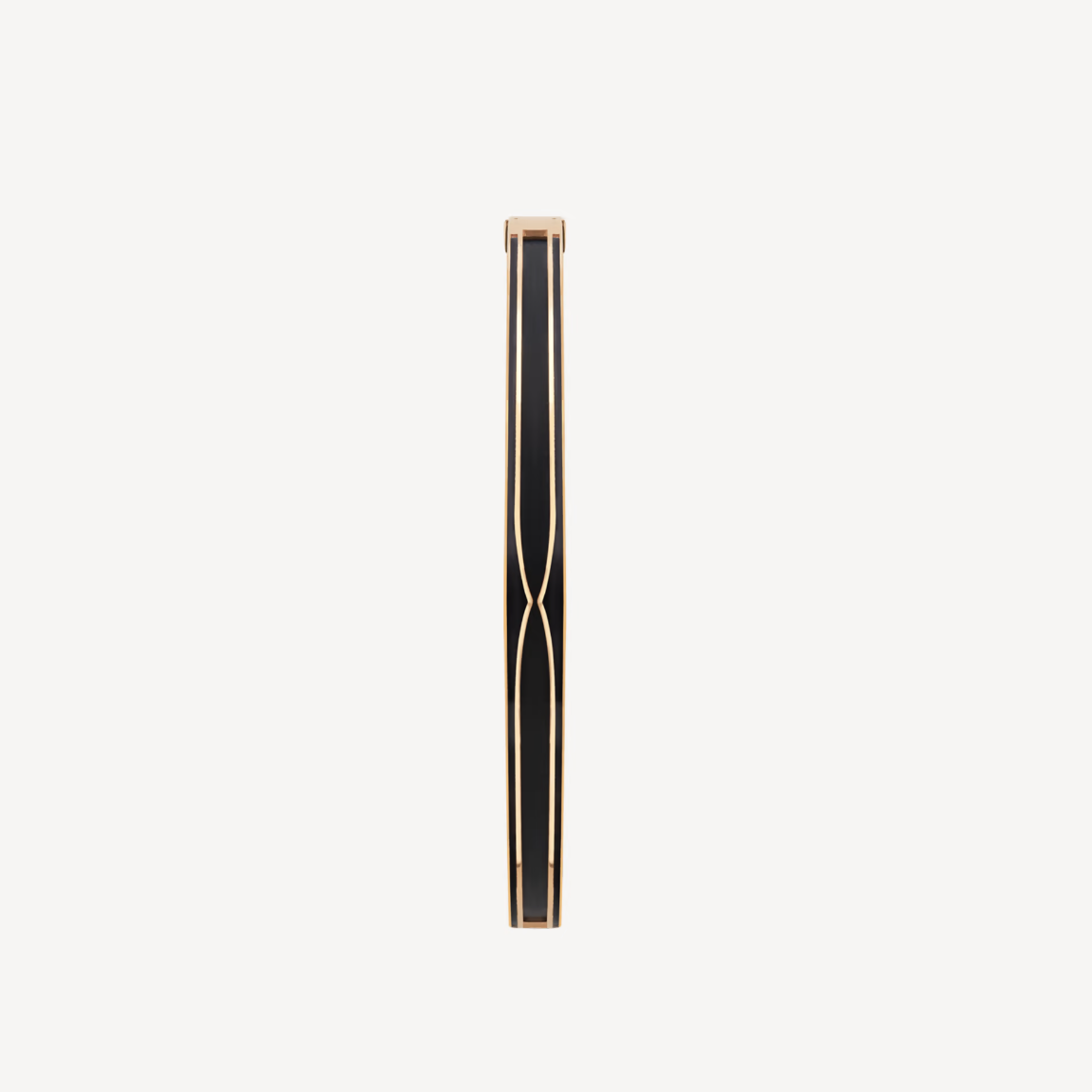 [Ornora Jewelry]ZERO 1 PINK GOLD WITH MATTE BLACK CERAMIC BRACELET