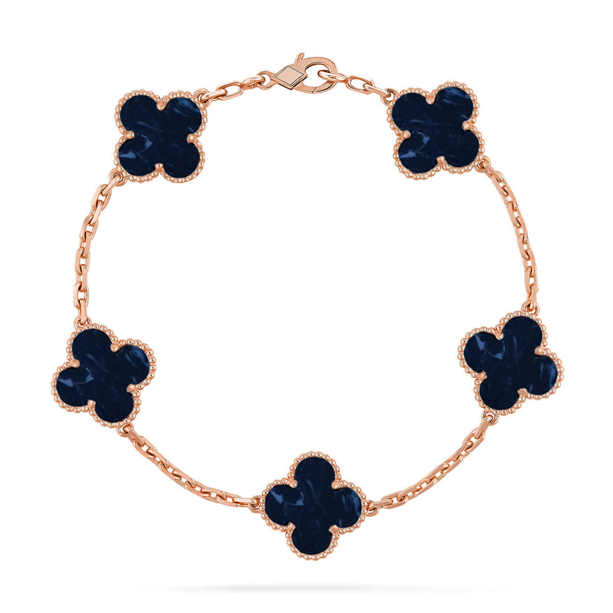 [Ornora Jewelry]CLOVER 5 MOTIF PIETERSITE BRACELET COLLECTION