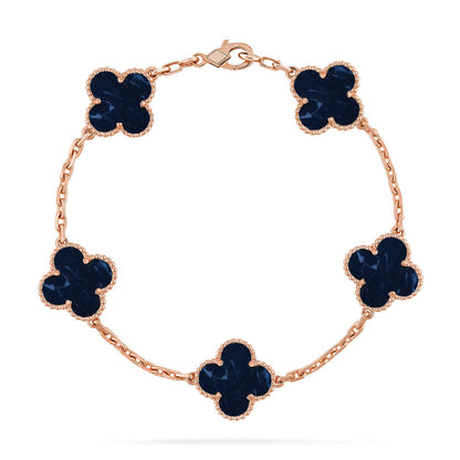 [Ornora Jewelry]CLOVER 5 MOTIF PIETERSITE BRACELET COLLECTION