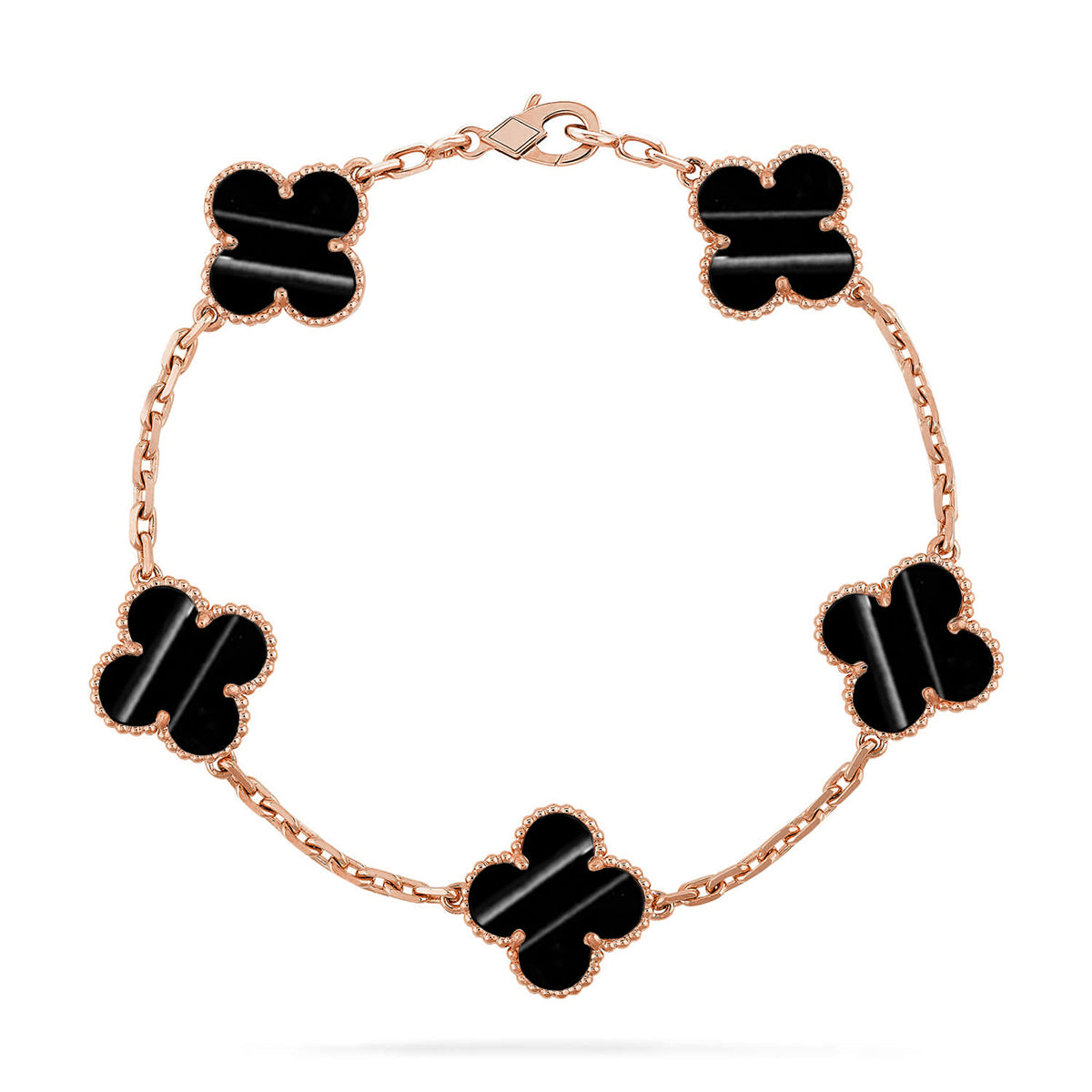[Ornora Jewelry] CLOVER 5 MOTIF PULSAR STONE BRACELET COLLECTION