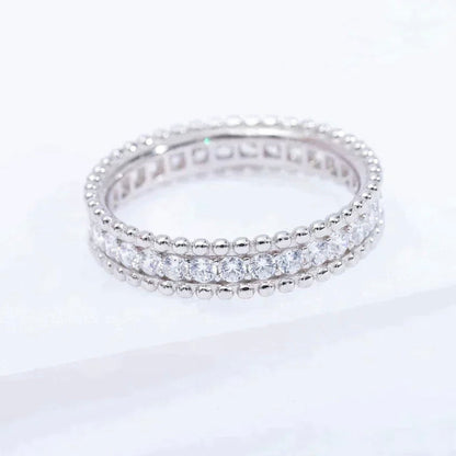 [Ornora Jewelry]PERLEE DIAMOND SILVER RING