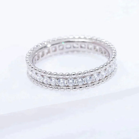 [Ornora Jewelry]PERLEE DIAMOND SILVER RING