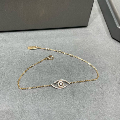 [Ornora Jewelry]Lucky Eye Pave-Set Diamond Bracelet