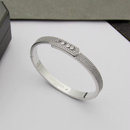 [Ornora Jewelry]Move Noa Full Pavé Diamond Bangle Bracelet