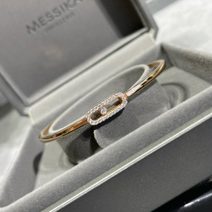[Ornora Jewelry]Move Uno pavé flex bangle medium