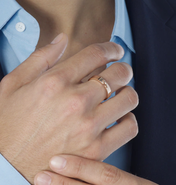 [Ornora Jewelry]ALLIANCE LIENS VIDENCE 4MM RING