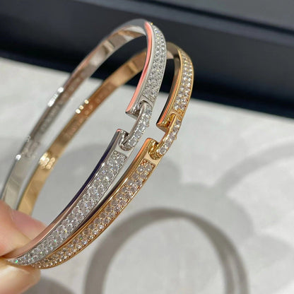 [Ornora Jewelry]LIENS VIDENCE DIAMOND PAVED BRACELET