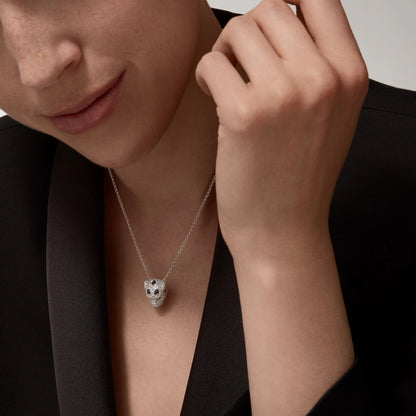 [Ornora Jewelry]PANTHERE FULL DIAMOND NECKLACE