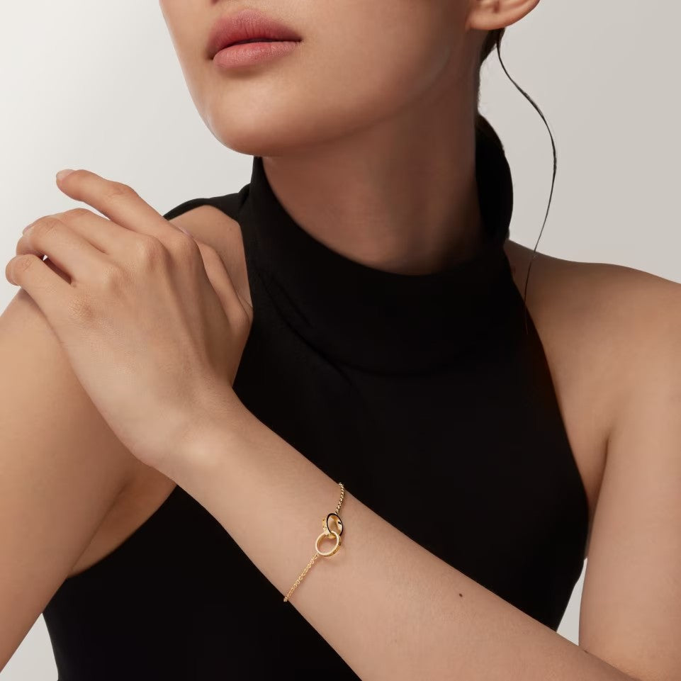 [Ornora Jewelry]LOVE BRACELET DOUBLE RING