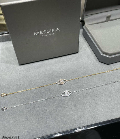 [Ornora Jewelry]Lucky Eye Pave-Set Diamond Bracelet