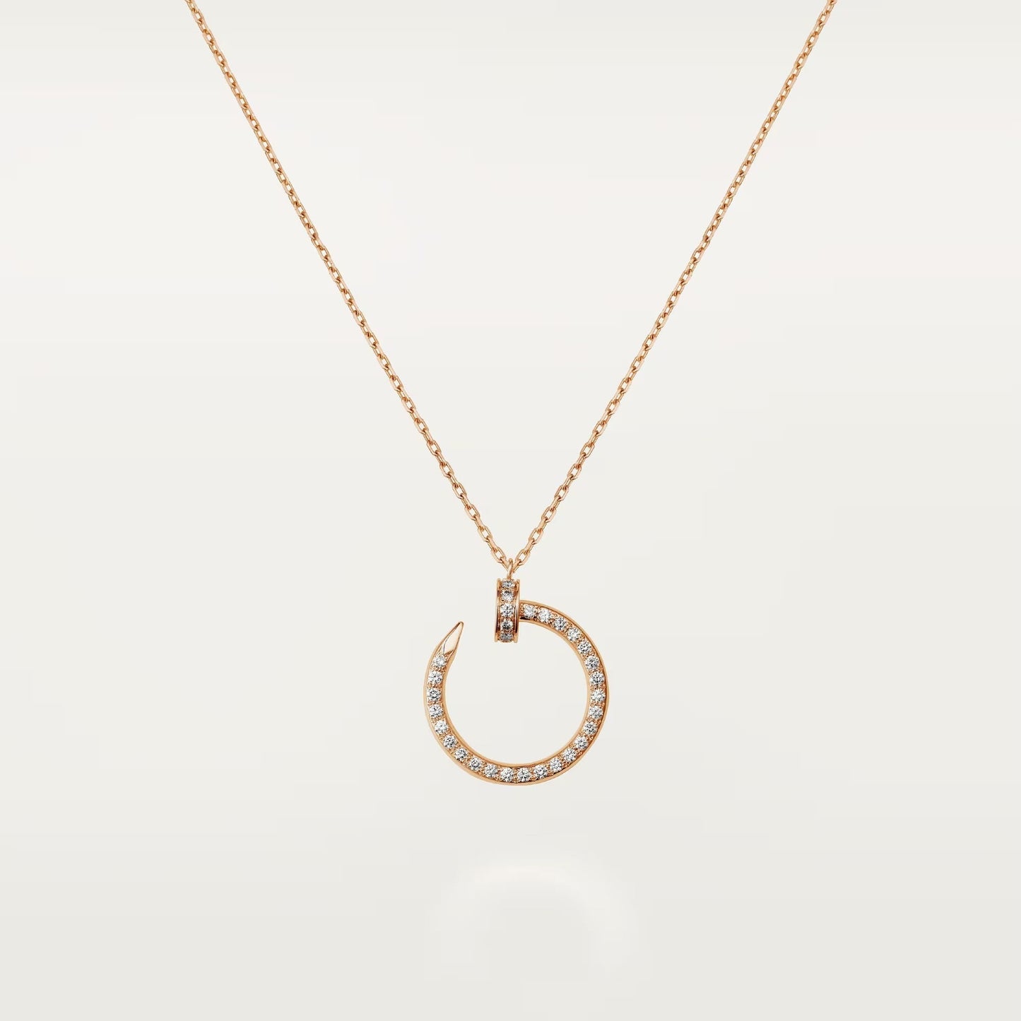 [Ornora Jewelry]JUSTE NECKLACE FULL DIAMOND