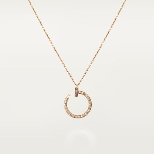 [Ornora Jewelry]JUSTE NECKLACE FULL DIAMOND