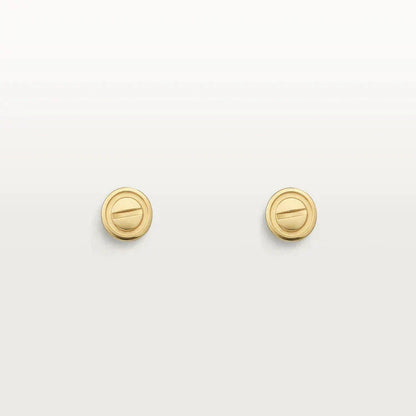 [Ornora Jewelry]LOVE EARRINGS GOLD 10MM