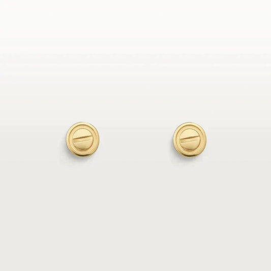 [Ornora Jewelry]LOVE EARRINGS GOLD 10MM