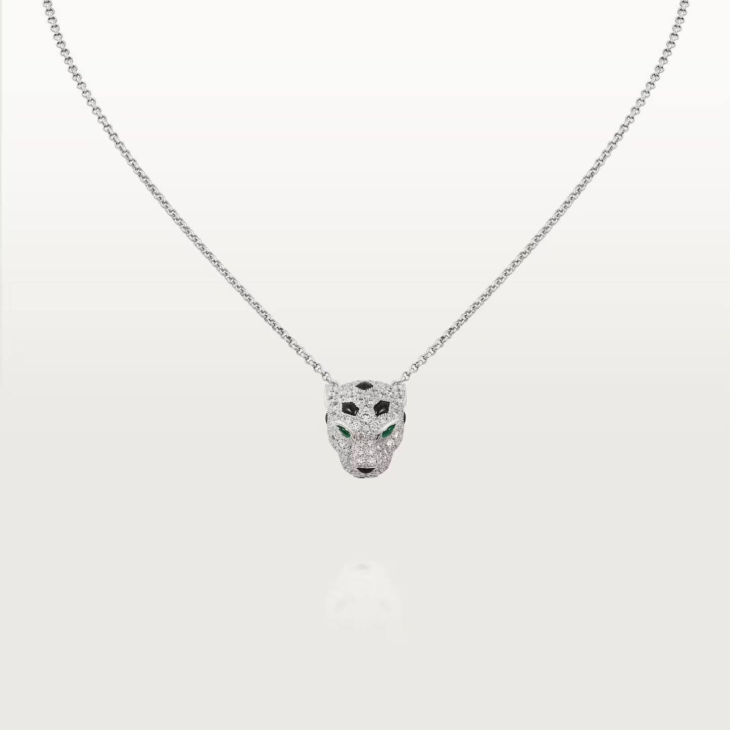[Ornora Jewelry]PANTHERE FULL DIAMOND NECKLACE