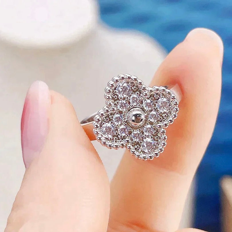 [Ornora Jewelry]CLOVER DIAMOND RING
