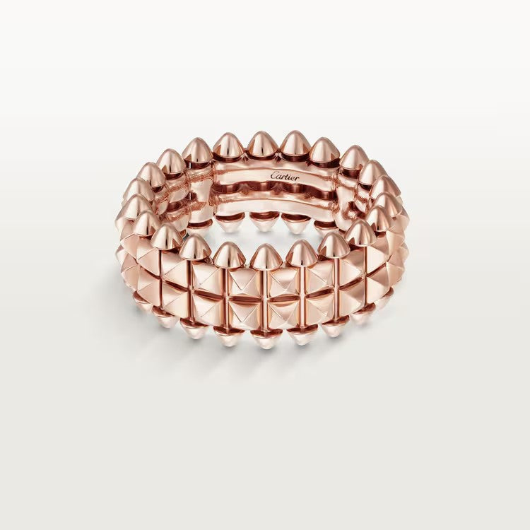 [Ornora Jewelry]CLASH 9.2MM DOUBLE ROW RING
