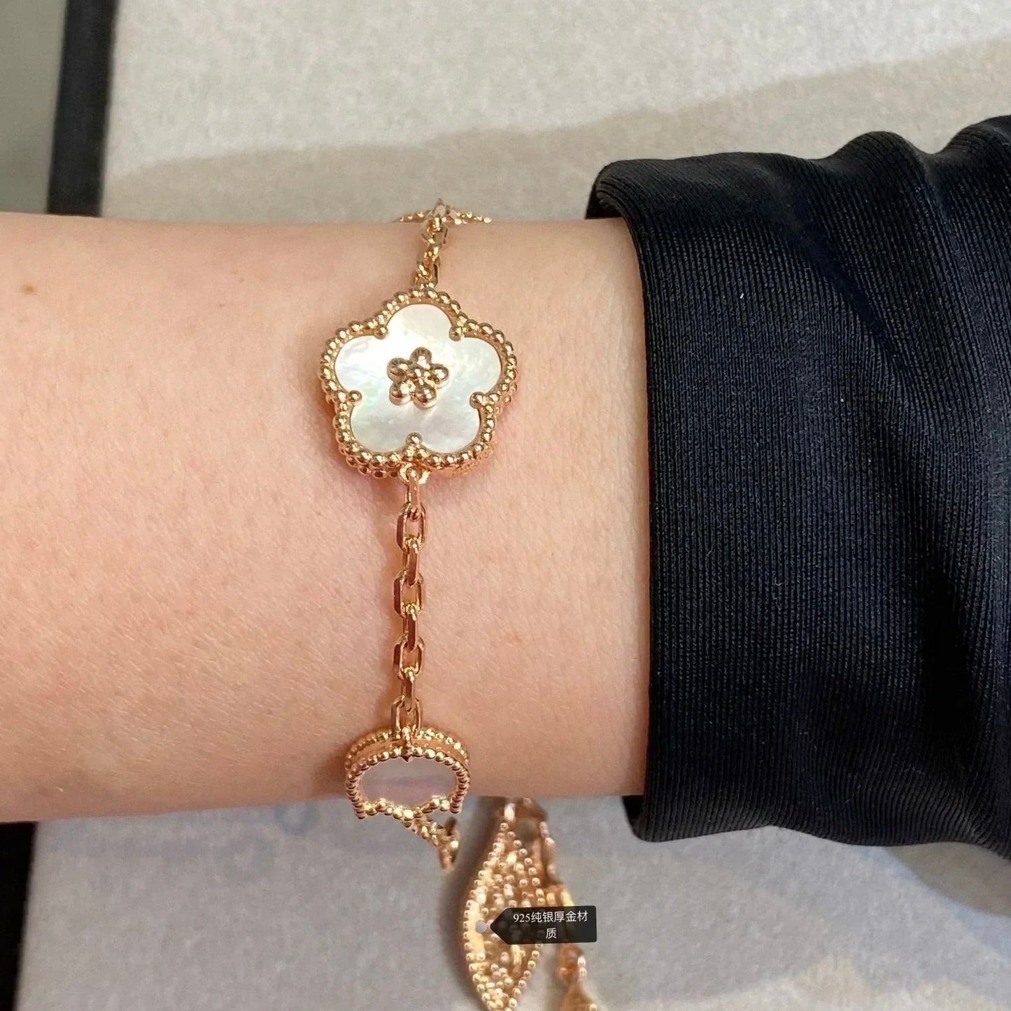 [Ornora Jewelry]LUCKY SPRING 5 MOTIF BRACELET