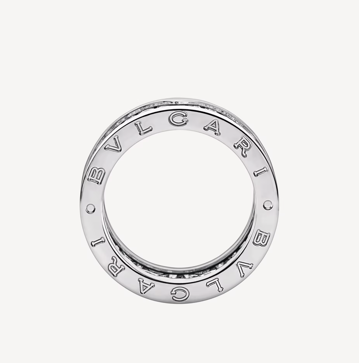 [Ornora Jewelry]ZERO 1 WITH PAVED DIAMONDS ON THE SPIRAL RING