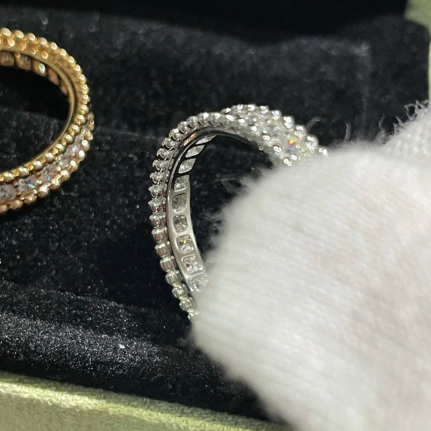 [Ornora Jewelry]PERLEE DIAMOND ROSE GOLD RING