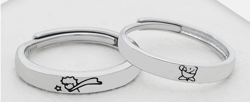 Couple rings for men and women