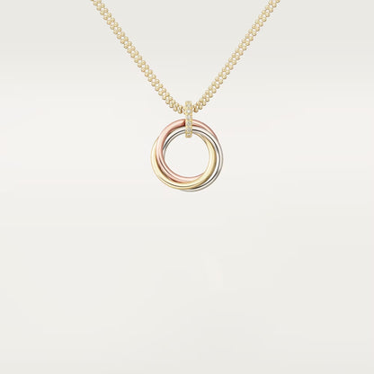 [Ornora Jewelry]TRINITY MEDIUM  DIAMONDS NECKLACE