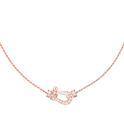 [Ornora Jewelry]FORCE 10 PINK GOLD DIAMOND NECKLACE