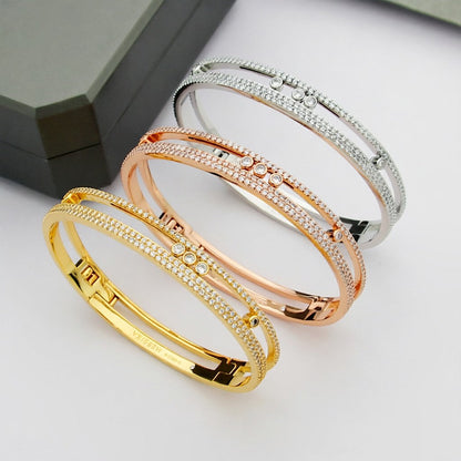 [Ornora Jewelry]Move Romane pavé bangle