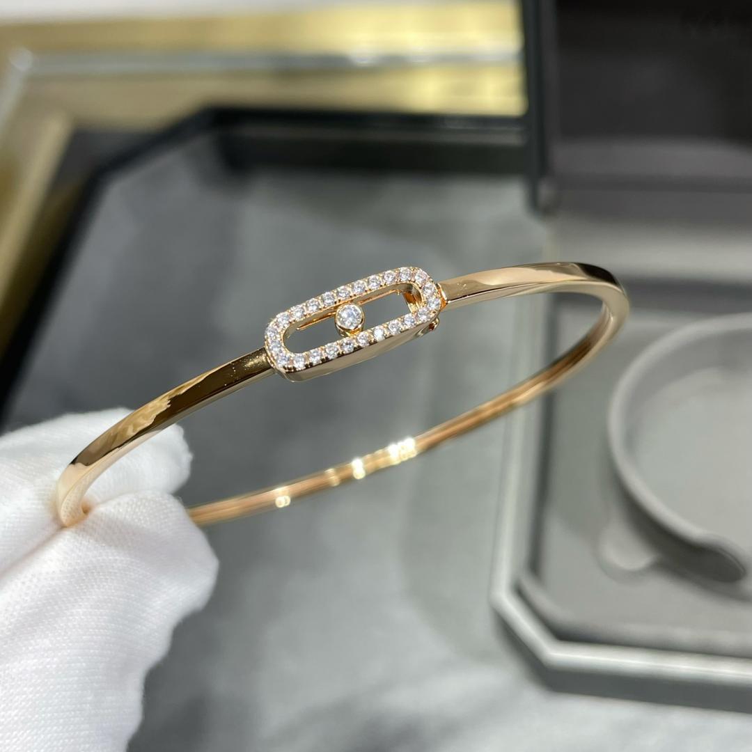 [Ornora Jewelry]Move Uno pavé flex bangle medium