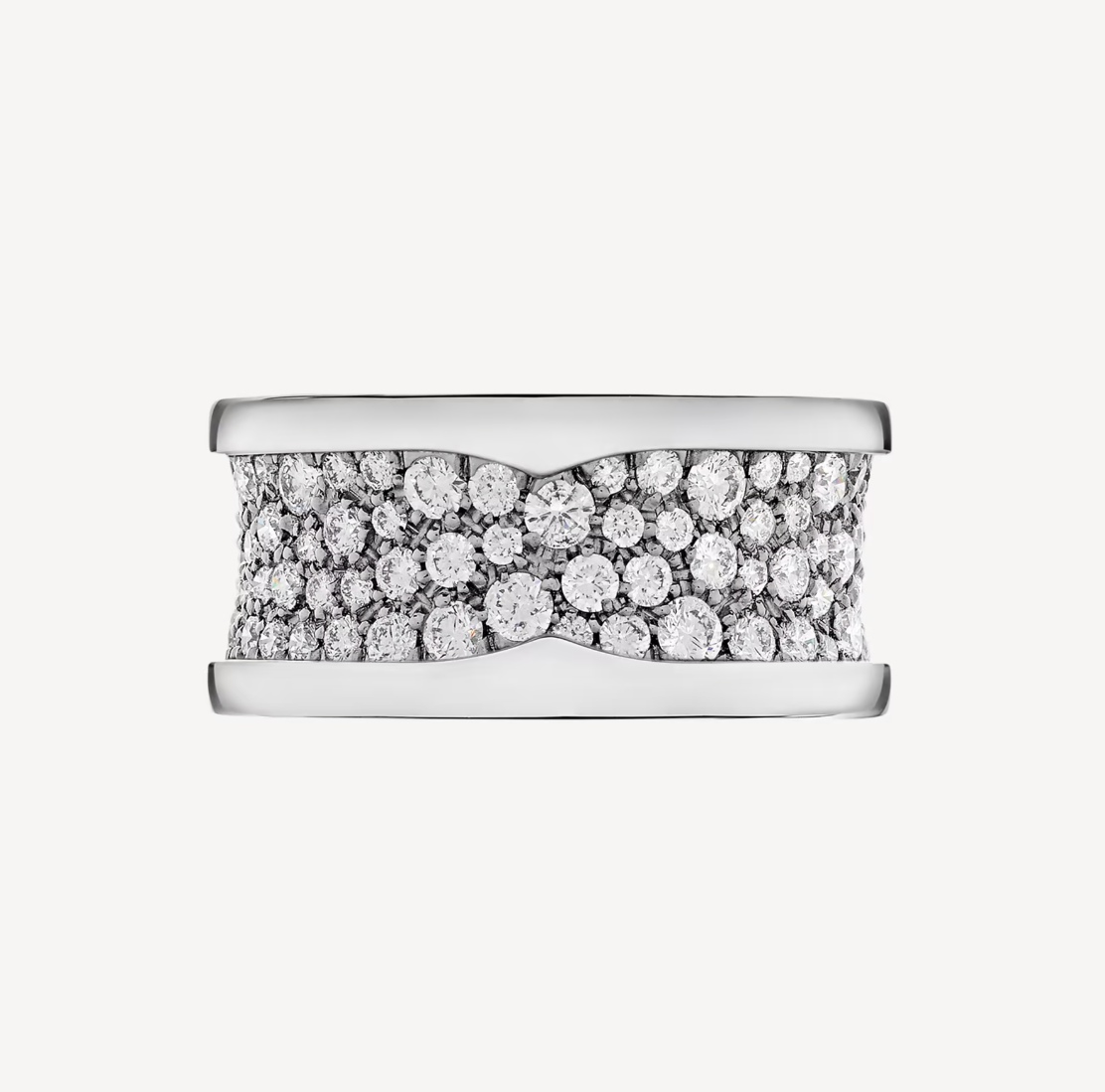 [Ornora Jewelry]ZERO 1 WITH PAVED DIAMONDS ON THE SPIRAL RING