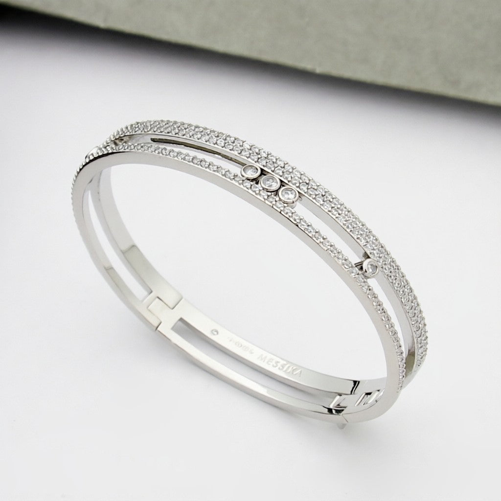 [Ornora Jewelry]Move Romane pavé bangle