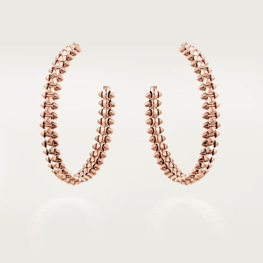 [Ornora Jewelry]CLASH HOOP LARGE EARRINGS