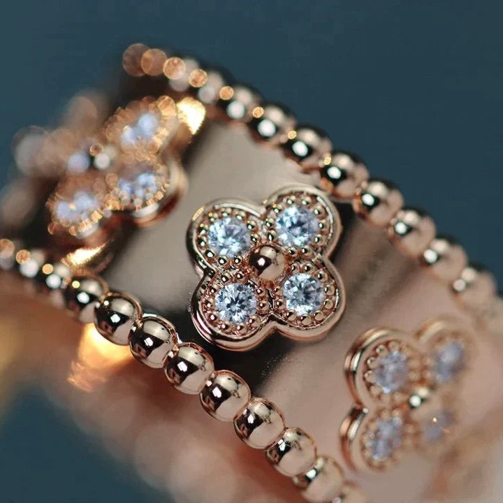 [Ornora Jewelry]CLOVER KALEIDOSCOPE RING 10MM
