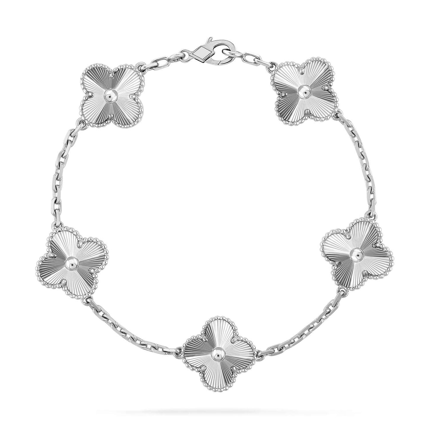 [Ornora Jewelry] CLOVER 5 MOTIF LASER BRACELET COLLECTION