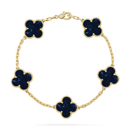 [Ornora Jewelry]CLOVER 5 MOTIF PIETERSITE BRACELET COLLECTION