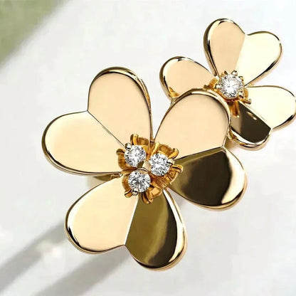 [Ornora Jewelry]CLOVER COMOS GOLD DIAMOND RING
